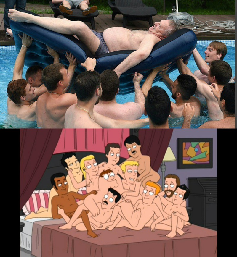 Фото Жириновского в бассейне с мальчиками взорвало интернет жириновский, лдпр, мем, партия, прикол, соцсети, фотожаба, юмор