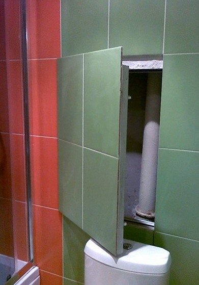 Короб из гипсокартона в туалете – эстетика и функциональность в фото