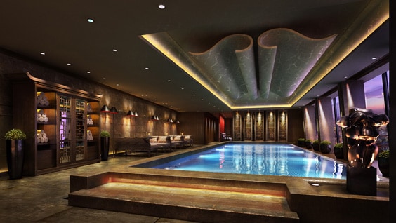 Отель «Shangri-La», Лондон – бассейн 