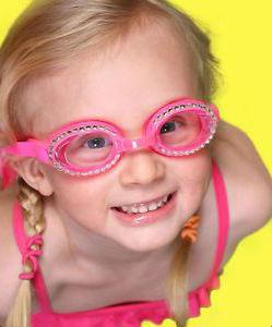 очки для плавания детские профессиональные