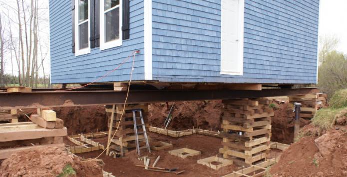 Как укрепить фундамент дома с цокольным этажом.