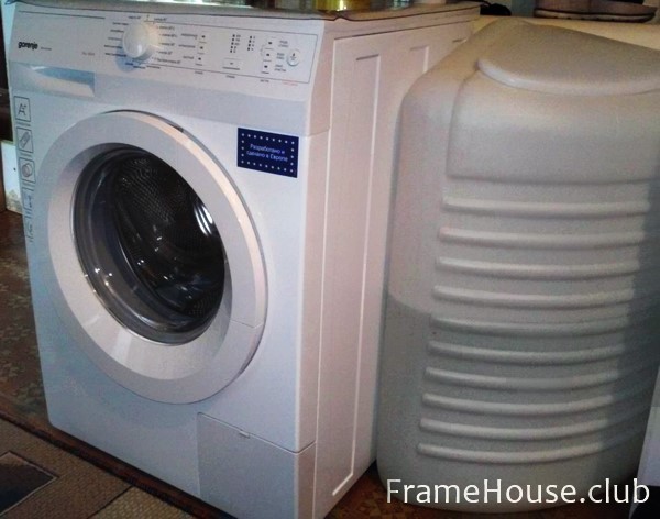 машинка стиральная с дополнительным баком 