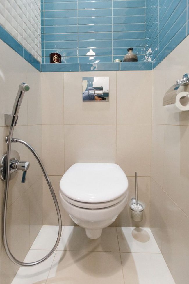 Гигиенический душ со смесителем скрытого монтажа Виды