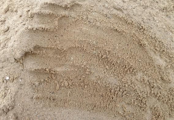 морской песок для работ
