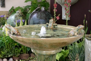 Очистка воды в фонтане