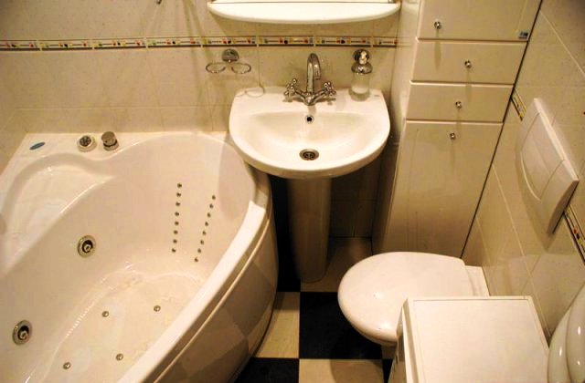 Красивый дизайны ванной комнаты с джакузи