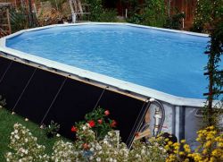 солнечные коллекторы для подогрева воды в бассейне