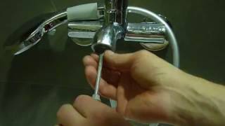 Слабый напор воды в кране что делать/Как прочистить смеситель