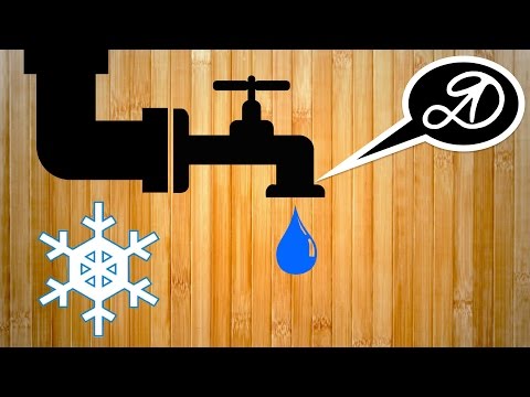Winter AIR plumbing from the well DIY. The water in the house