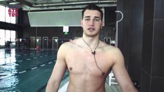 Уроки плавания на спине от Чемпиона Мира в 25 метровом бассейне/ Swimming Technique of champion.2015