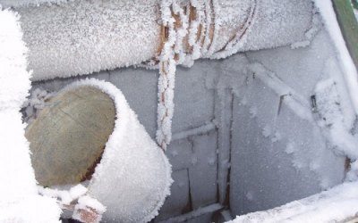 Фото замерзшего колодца