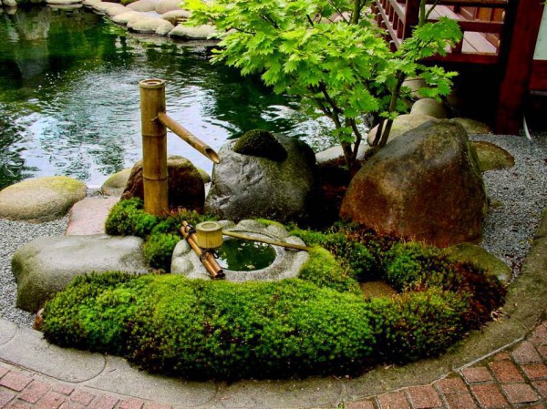 японский фонтан
