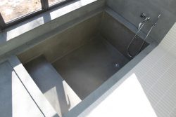 Ванна из бетона своими руками