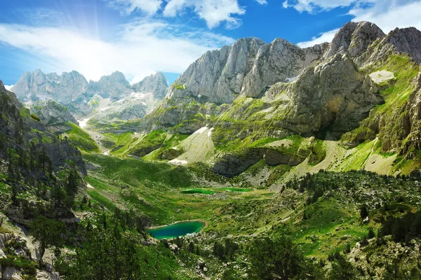 Удивительные албанских Альп — стоковое фото